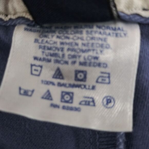 Lands End Shorts Mens Size 40 Blue Legacy Chino - Picture 5 of 5